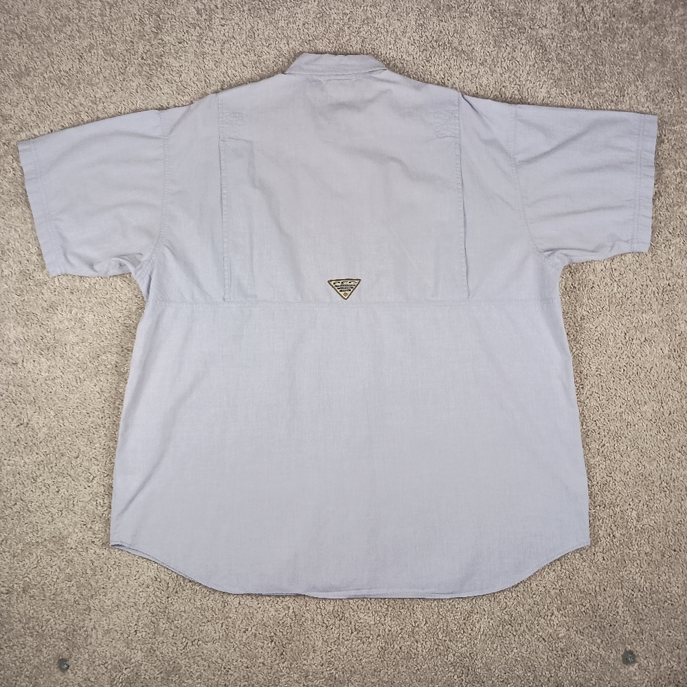 Columbia PFG‎ Embroidered Mahi Mahi Mens Shirt L - Picture 3 of 13